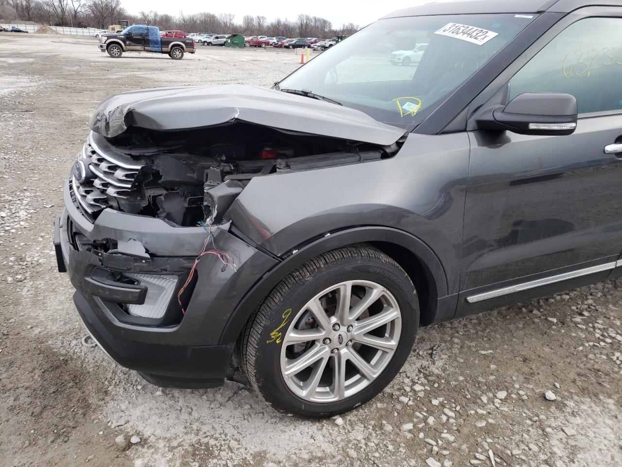 Photo 9 from auction – 2016 FORD EXPLORER L with VIN 1FM5K7F8XGGC90167
