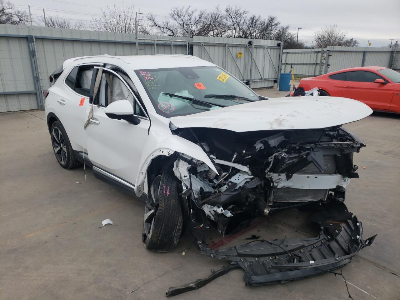 BUICK ENVISION E 2021 with VIN LRBFZNR43MD163841 - Photo from auction