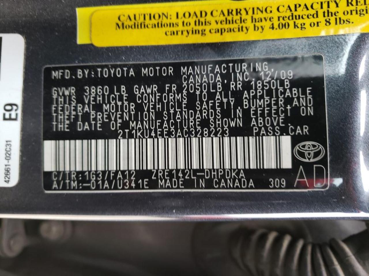 Photo 10 from auction – 2010 TOYOTA MATRIX 4DR with VIN 2T1KU4EE3AC328223