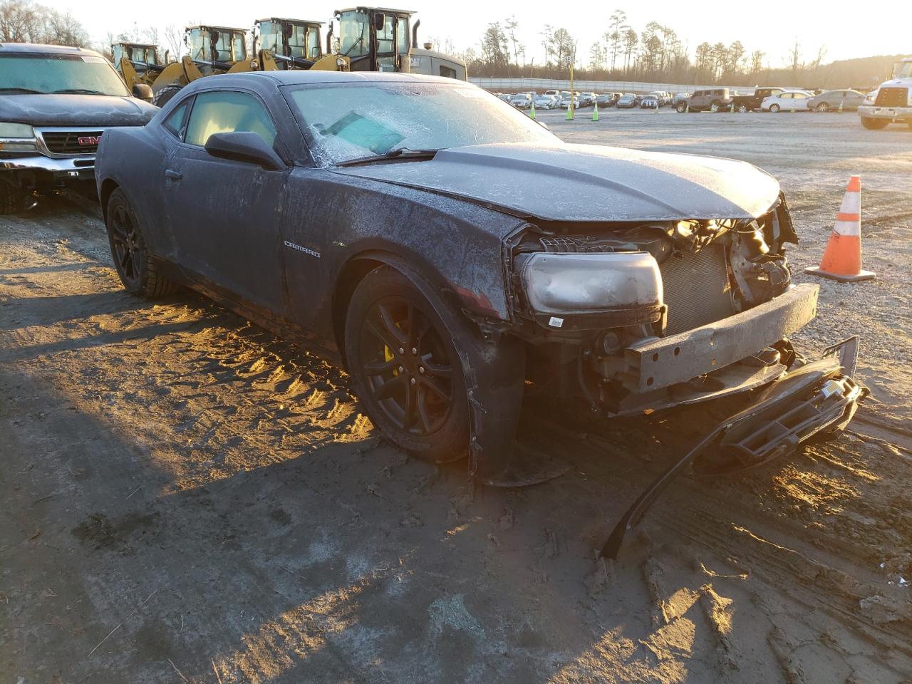 CHEVROLET CAMARO LT 2015 with VIN 2G1FD1E35F9190408 - Photo from auction