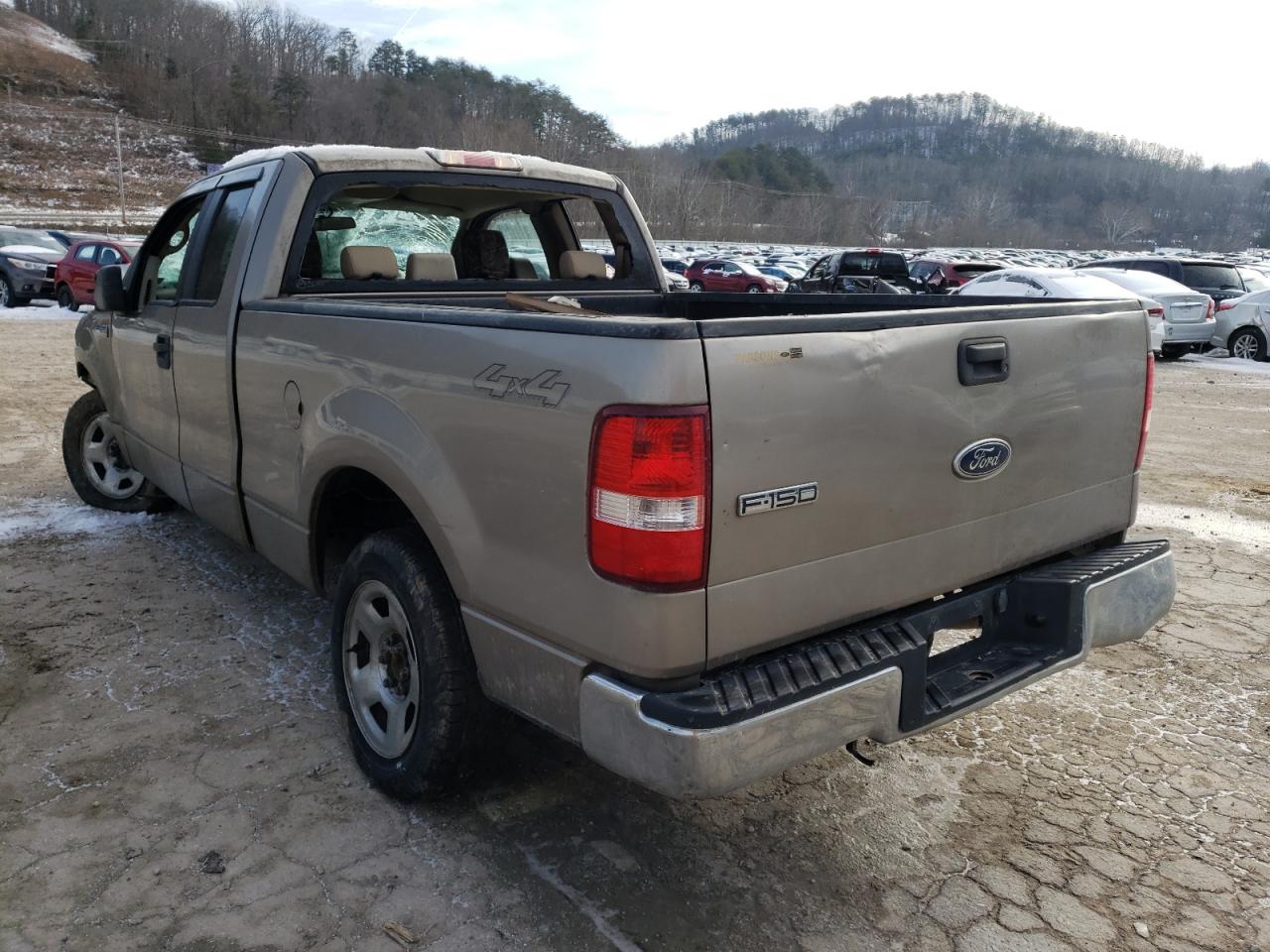 Photo 3 from auction – 2005 FORD F150 with VIN 1FTRX14W65NA00716