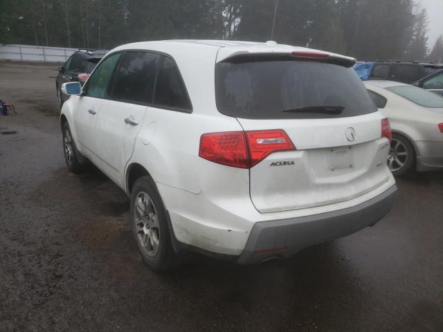 Photo 3 from auction – 2009 ACURA MDX with VIN 2HNYD28259H533232