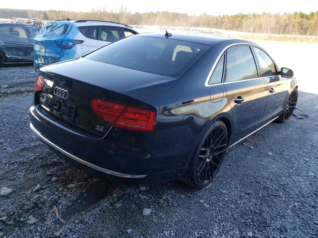 Photo 4 from auction – 2012 AUDI A8 L QUATT with VIN WAURVAFD6CN013140