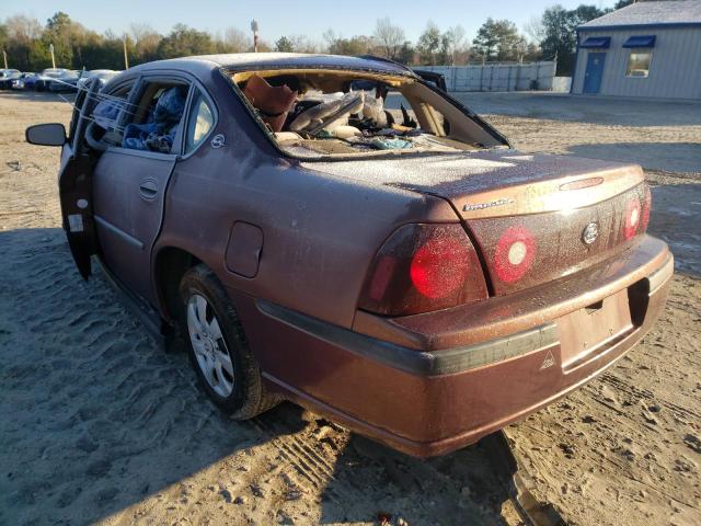 Photo 3 from auction – 2000 CHEVROLET IMPALA with VIN 2G1WF55E5Y9155664