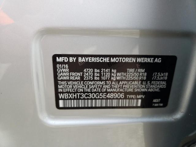 Photo 10 from auction – 2016 BMW X1 XDRIVE2 with VIN WBXHT3C30G5E48906