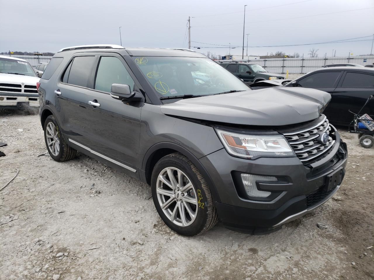 FORD EXPLORER L 2016 مع رقم تعريف المركبة 1FM5K7F8XGGC90167 - صورة من المزاد