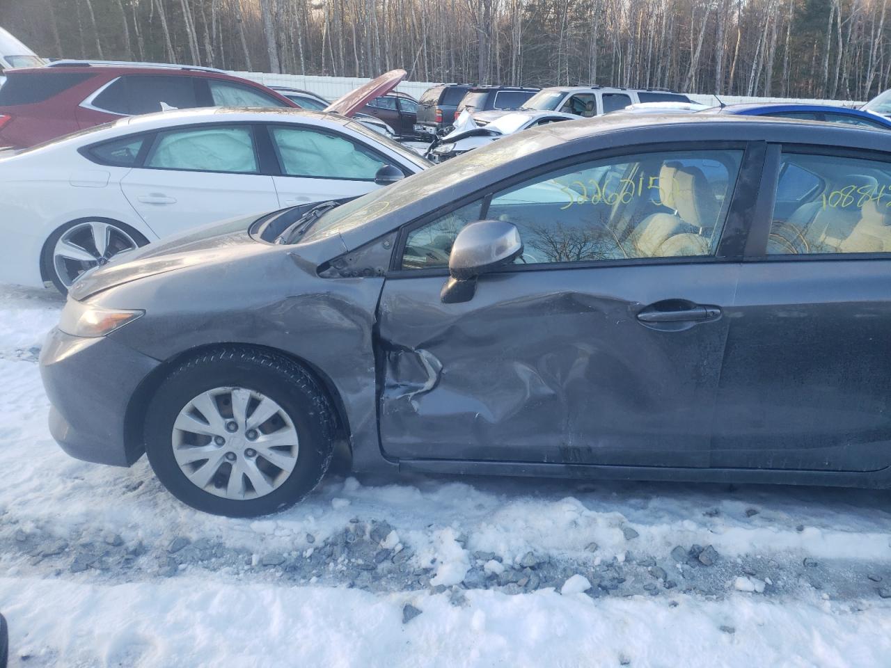 Photo 9 from auction – 2012 HONDA CIVIC with VIN 2HGFB2F54CH585153