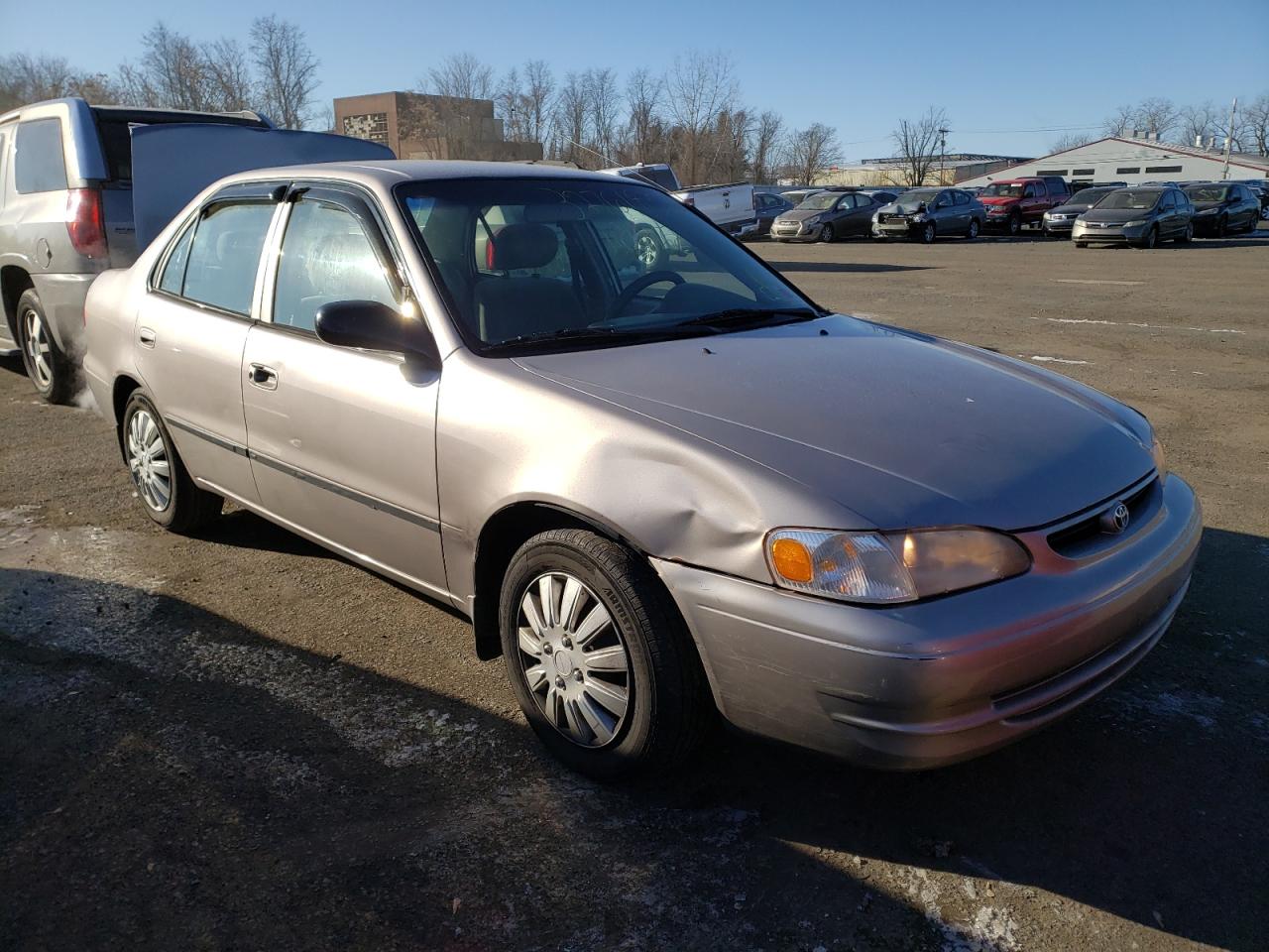 TOYOTA COROLLA CE 1999 with VIN 2T1BR12EXXC257907 - Photo from auction