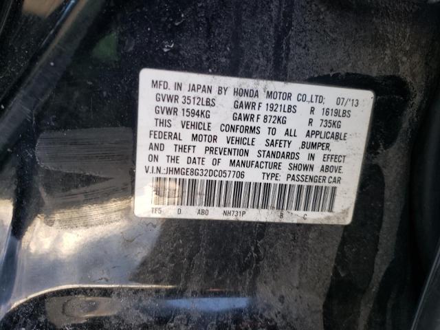 Photo 10 from auction – 2013 HONDA FIT with VIN JHMGE8G32DC057706