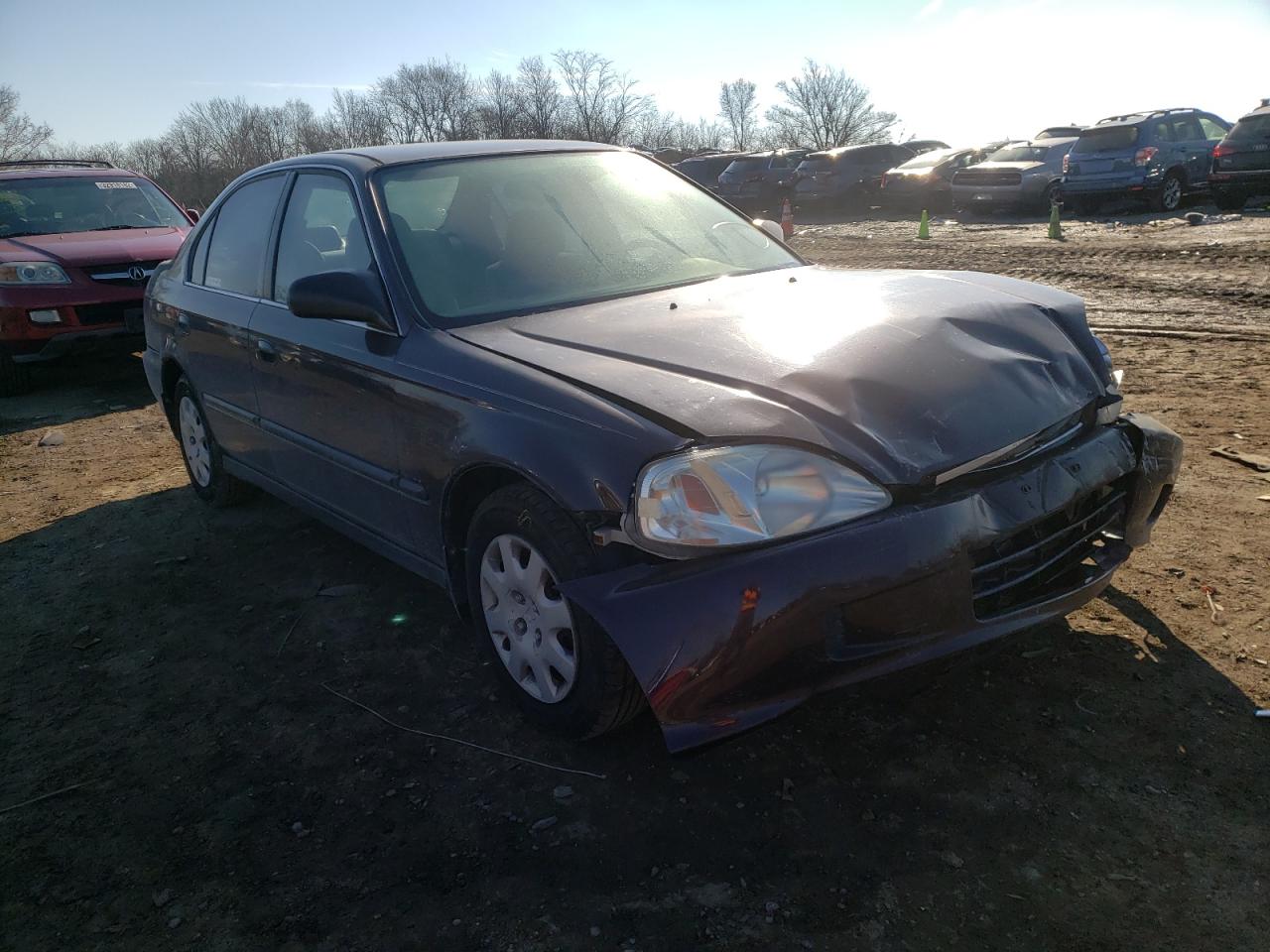 HONDA CIVIC LX 2000 with VIN 1HGEJ6676YL030366 - Photo from auction