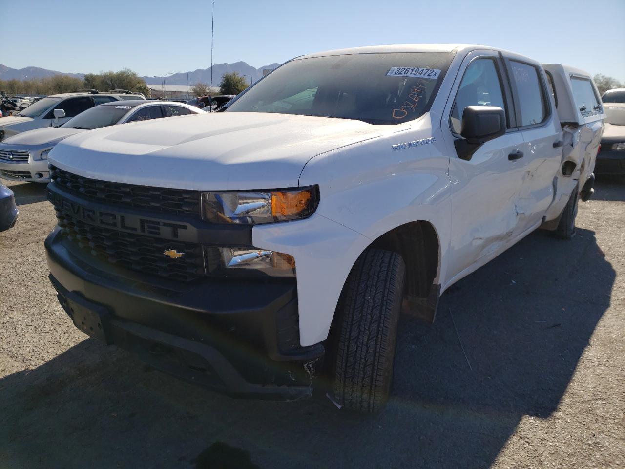 Photo 2 from auction – 2021 CHEVROLET SILVERADO with VIN 3GCUYAEF1MG108688