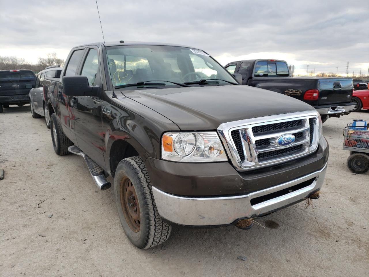 FORD F150 SUPER 2008 with VIN 1FTPW14VX8FA42385 - Photo from auction