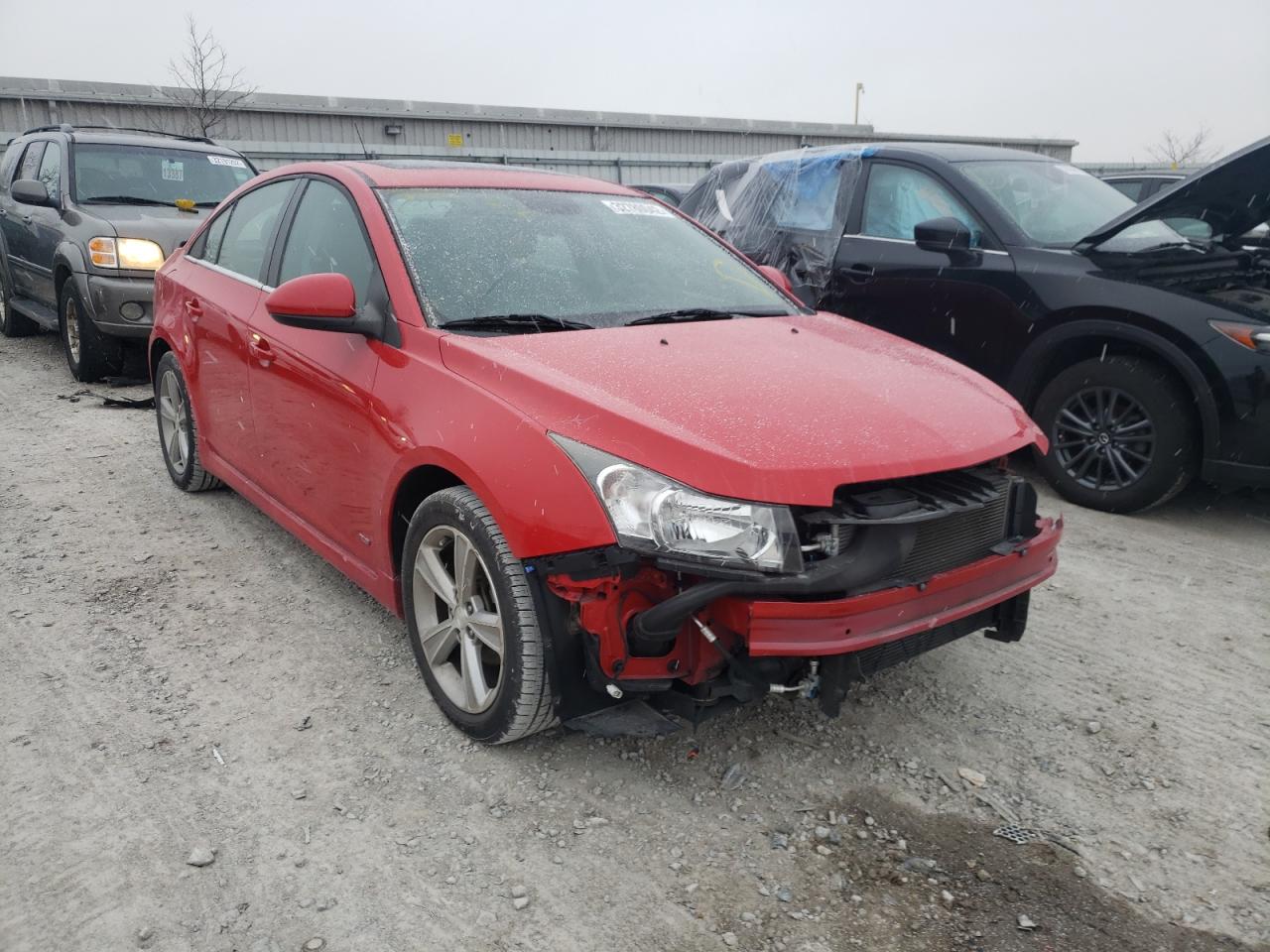 CHEVROLET CRUZE LT 2013 with VIN 1G1PE5SB6D7253177 - Photo from auction