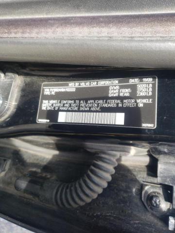Photo 10 from auction – 2010 VOLVO S80 T6 with VIN YV1992AH8A1122222