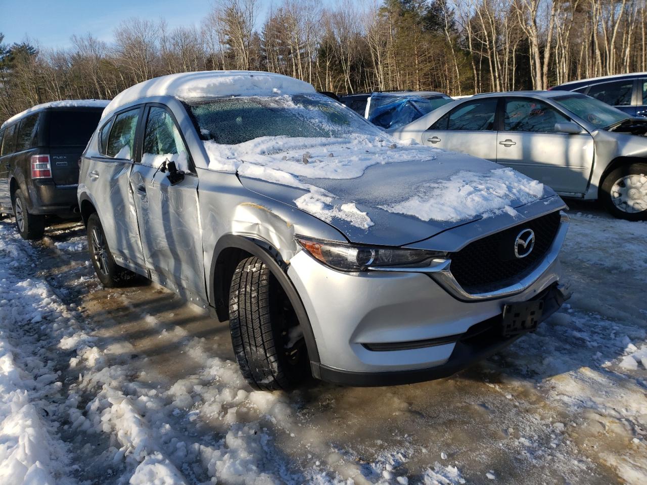 MAZDA CX-5 SPORT 2018 with VIN JM3KFBBM7J0446402 - Photo from auction