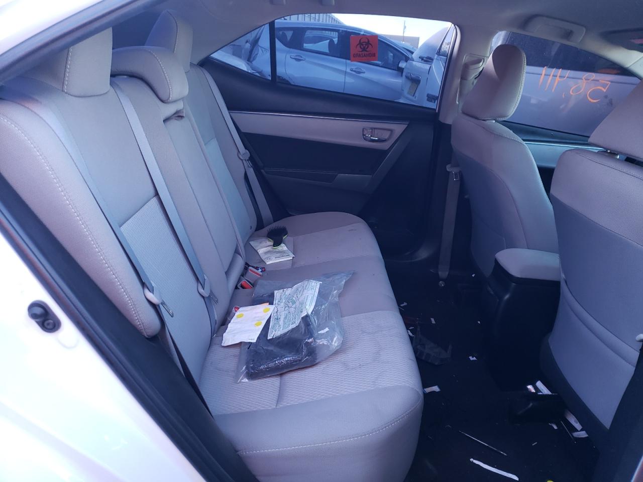 Photo 6 from auction – 2016 TOYOTA COROLLA L with VIN 2T1BURHE6GC634897