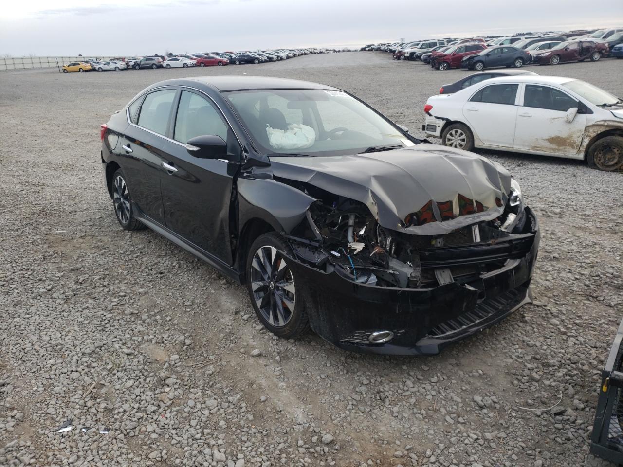 NISSAN SENTRA S 2017 with VIN 3N1AB7AP2HY306561 - Photo from auction