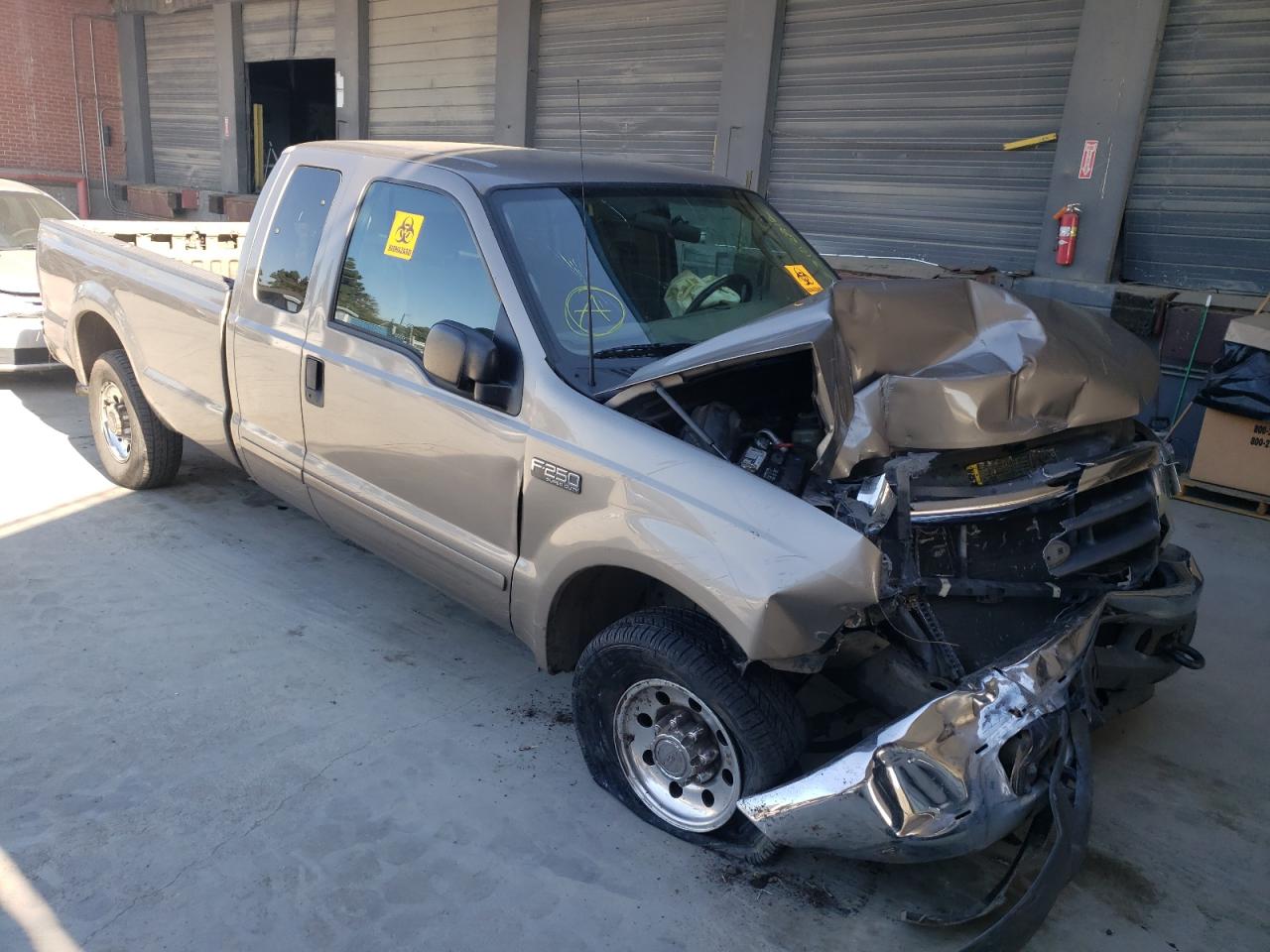 FORD F250 SUPER 2003 with VIN 1FTNX20L13EB54702 - Photo from auction