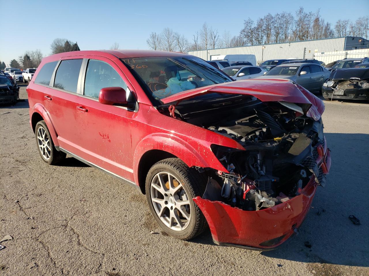 Photo 1 from auction – 2018 DODGE JOURNEY GT with VIN 3C4PDCEGXJT472916