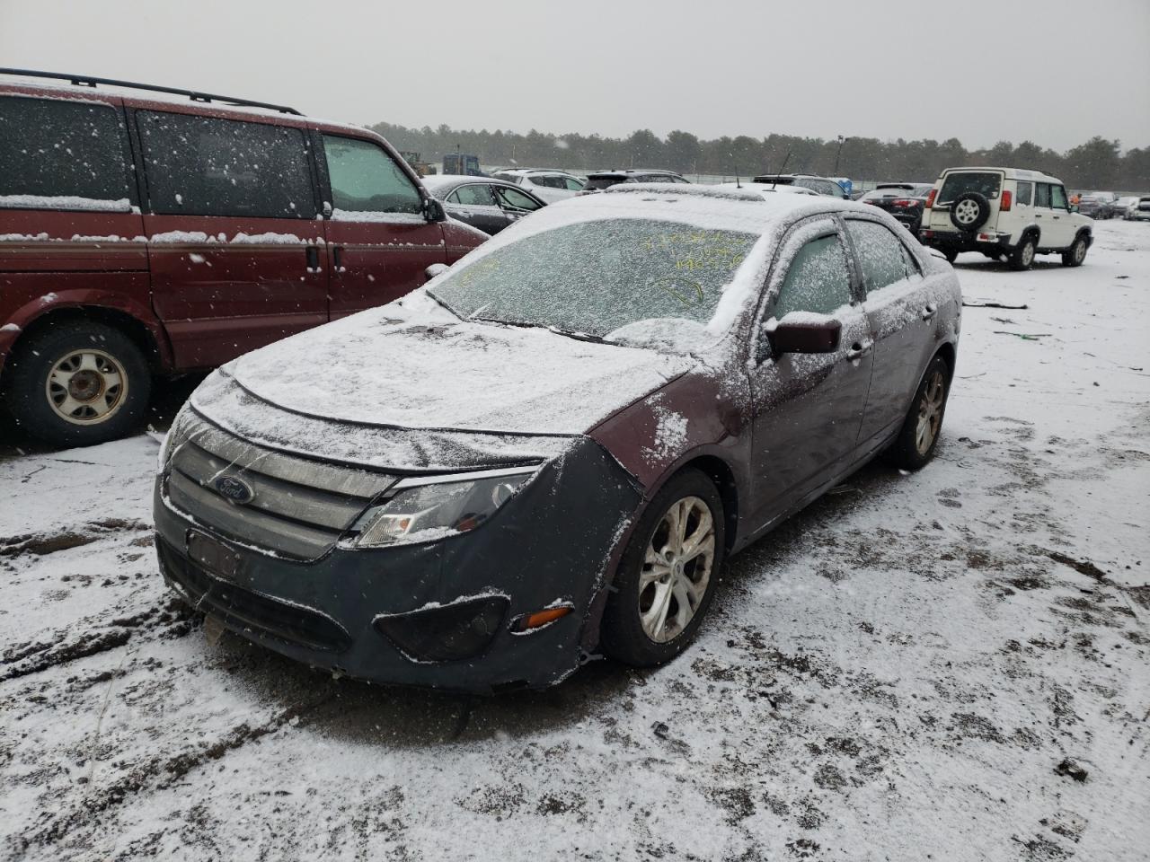Photo 2 from auction – 2012 FORD FUSION with VIN 3FAHP0HAXCR196356