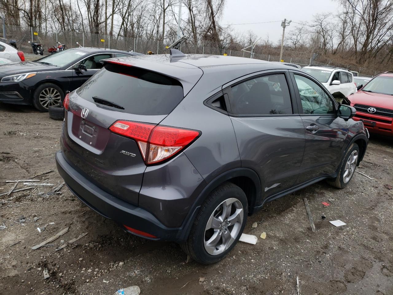 Photo 4 from auction – 2017 HONDA HR-V EX with VIN 3CZRU6H58HM720339