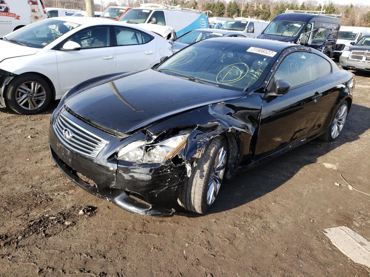 Photo 2 from auction – 2008 INFINITI G37 BASE with VIN JNKCV64E48M125416