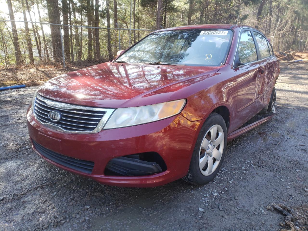 Photo 2 from auction – 2010 KIA OPTIMA LX with VIN KNAGG4A80A5372591