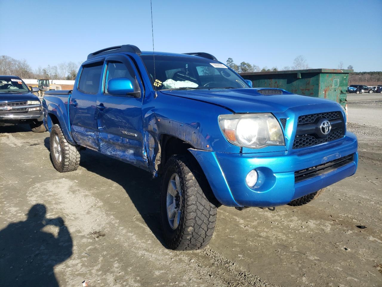 TOYOTA TACOMA DOU 2011 with VIN 3TMLU4EN7BM076036 - Photo from auction
