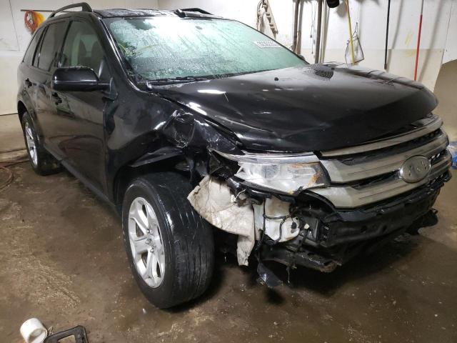 FORD EDGE SEL 2013 with VIN 2FMDK4JC9DBE27589 - Photo from auction