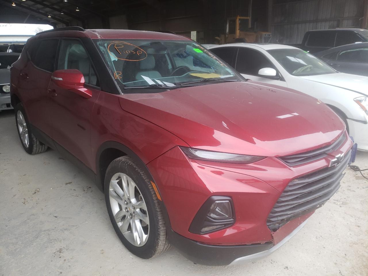 Photo 1 from auction – 2020 CHEVROLET BLAZER 3LT with VIN 3GNKBDRS9LS542703