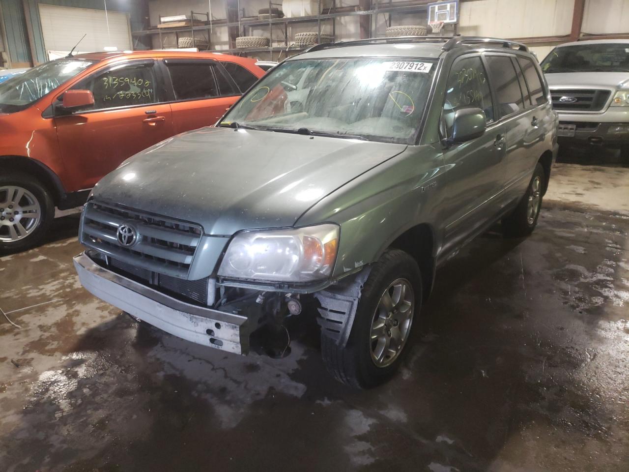 Photo 2 from auction – 2006 TOYOTA HIGHLANDER with VIN JTEEP21AX60152022