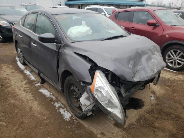 NISSAN SENTRA S 2014 with VIN 3N1AB7AP2EY296559 - Photo from auction