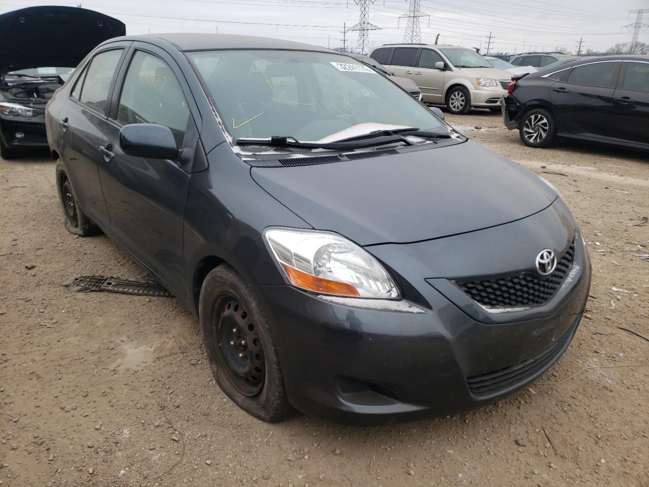 TOYOTA YARIS 2011 with VIN JTDBT4K39B1406239 - Photo from auction