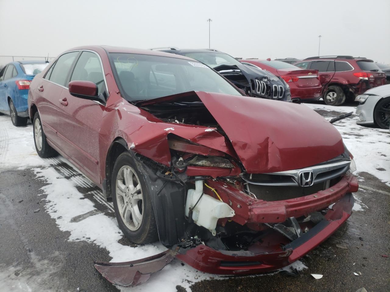 Photo 1 from auction – 2007 HONDA ACCORD EX with VIN 1HGCM56897A085504