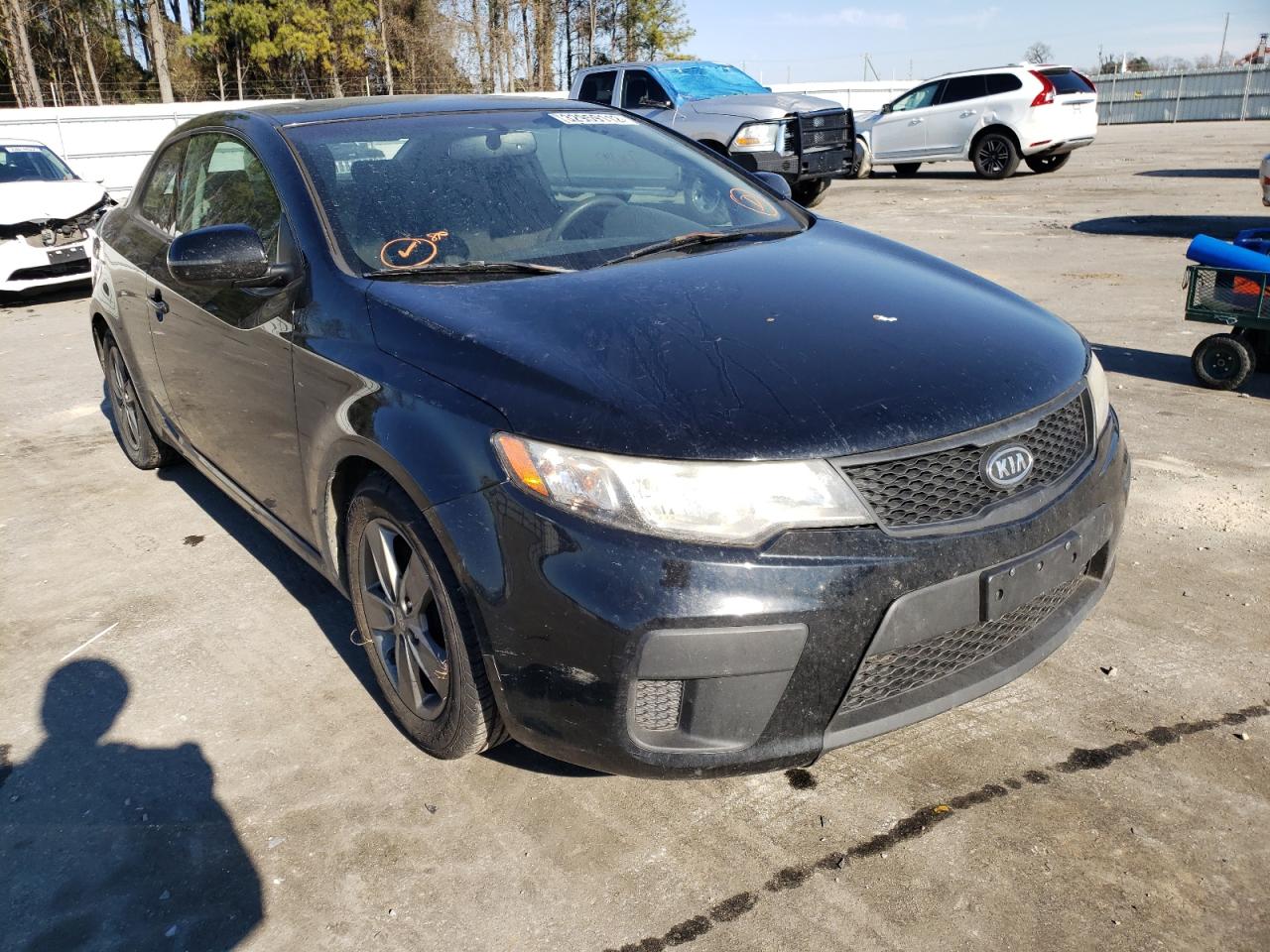 KIA FORTE EX 2011 with VIN KNAFU6A26B5348437 - Photo from auction