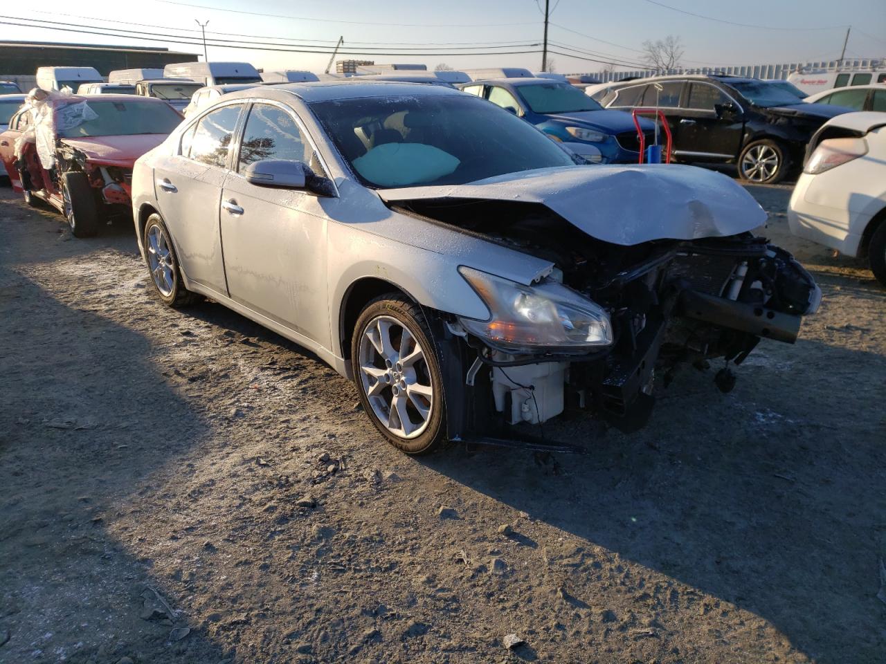 NISSAN MAXIMA S 2014 with VIN 1N4AA5AP2EC478541 - Photo from auction