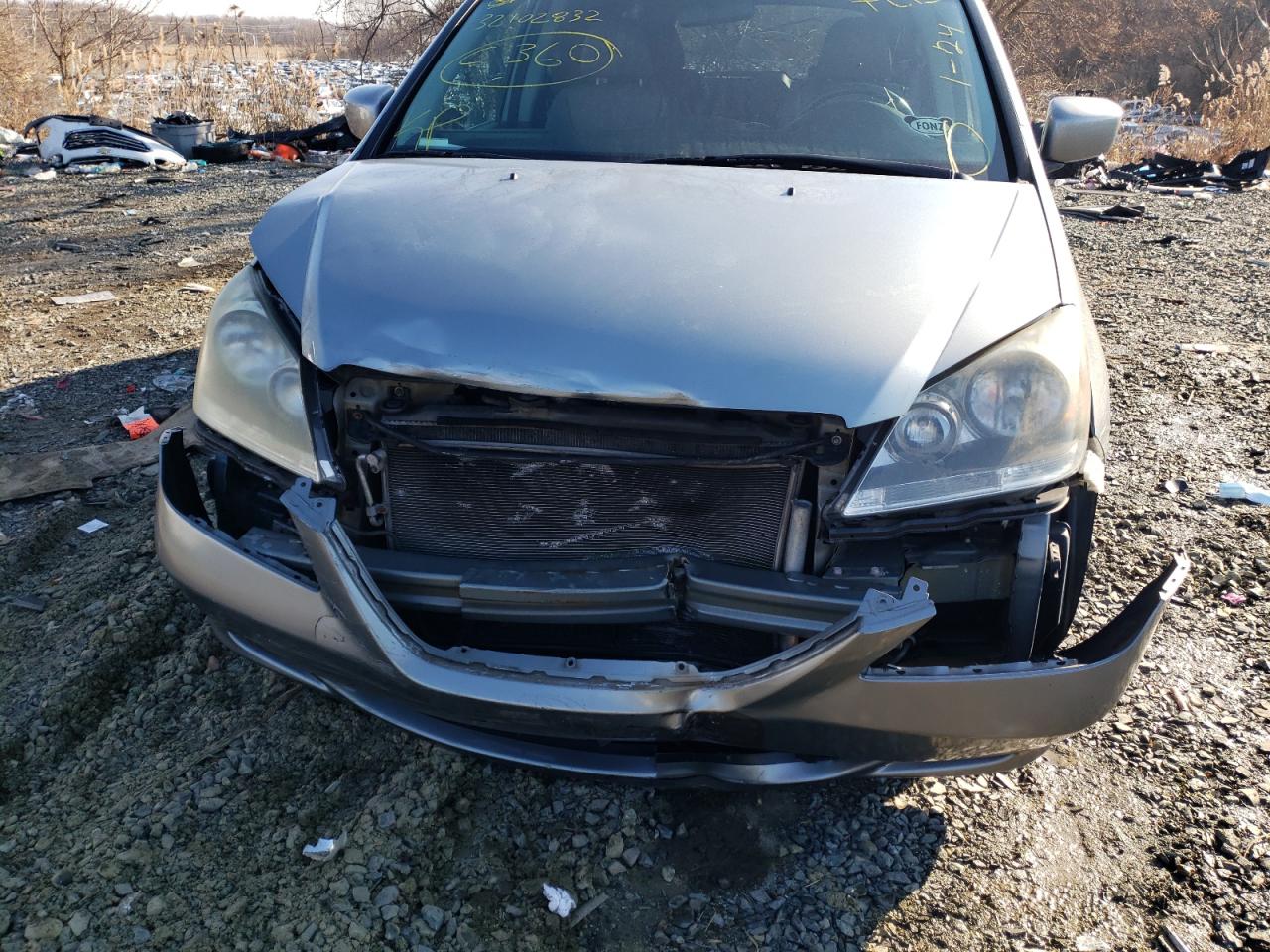 Photo 9 from auction – 2007 HONDA ODYSSEY EX with VIN 5FNRL38687B010408