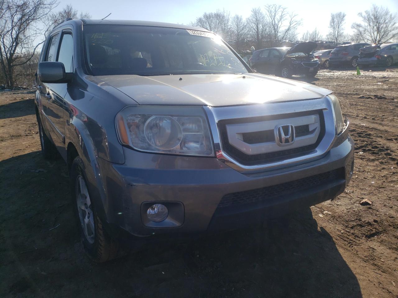 HONDA PILOT EXL 2009 with VIN 5FNYF48509B042160 - Photo from auction