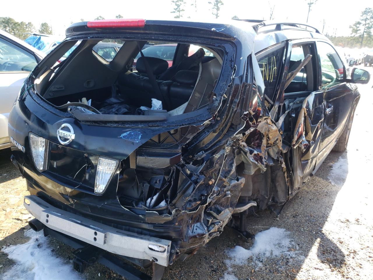 Photo 4 from auction – 2003 NISSAN MURANO SL with VIN JN8AZ08T63W100828