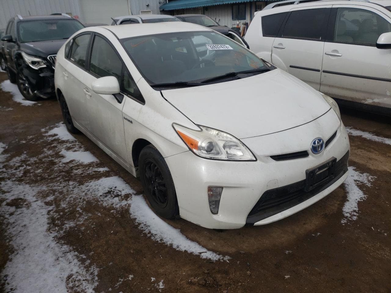 TOYOTA PRIUS 2012 with VIN JTDKN3DU7C5477525 - Photo from auction