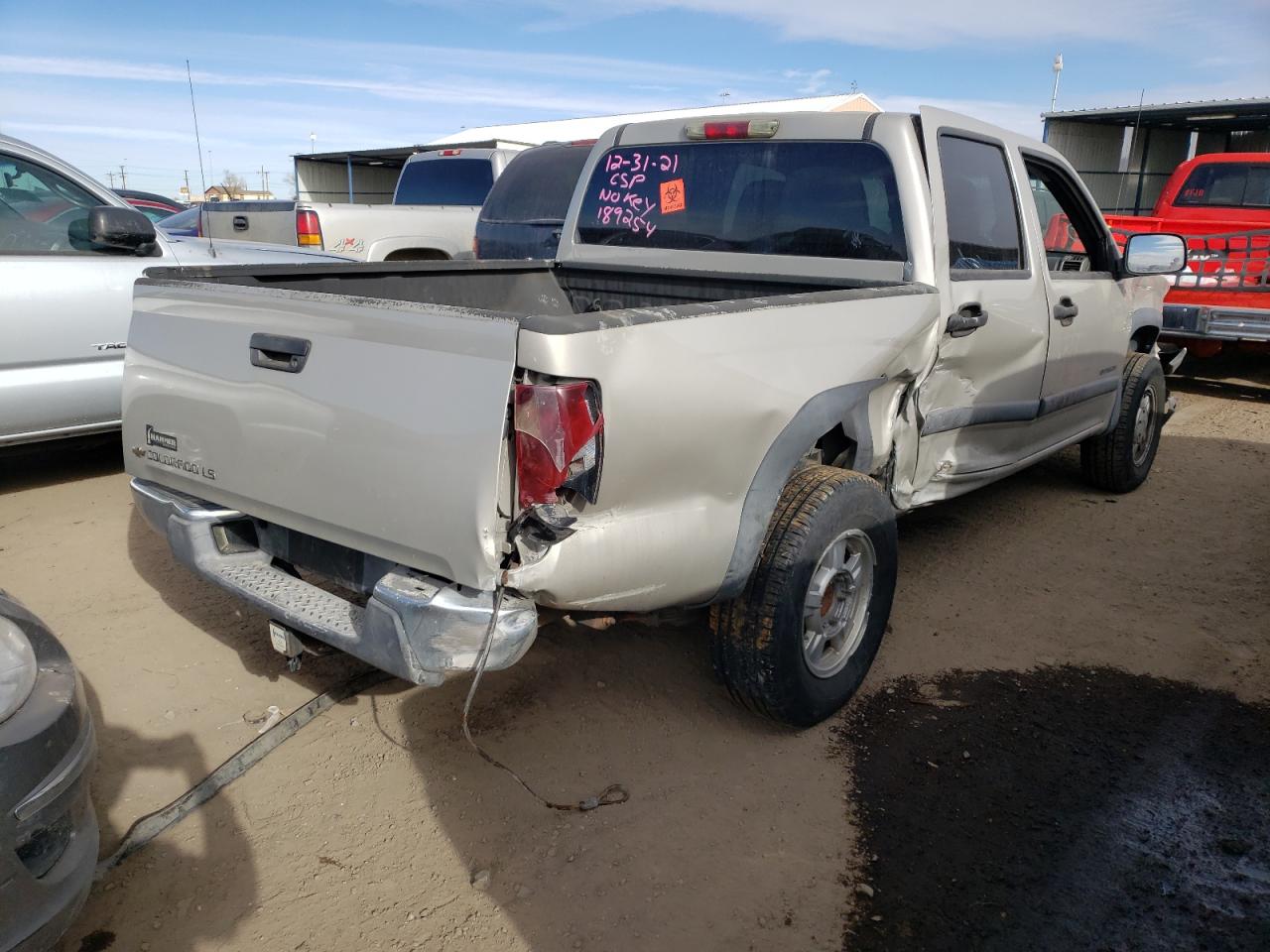 Photo 4 from auction – 2004 CHEVROLET COLORADO with VIN 1GCDT136048189254