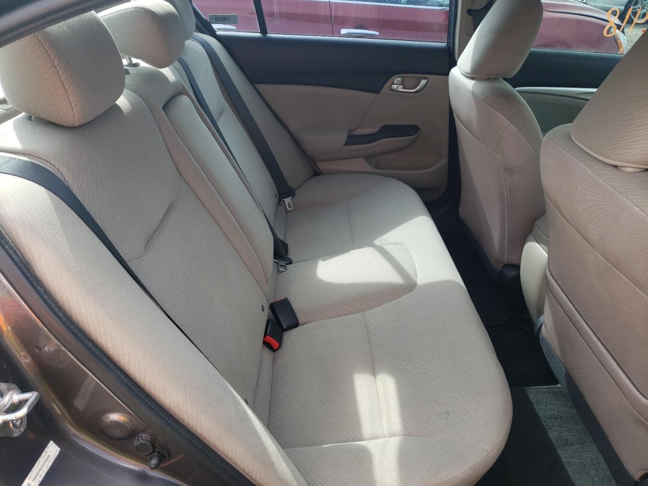 Photo 6 from auction – 2013 HONDA CIVIC EX with VIN 19XFB2F86DE059368