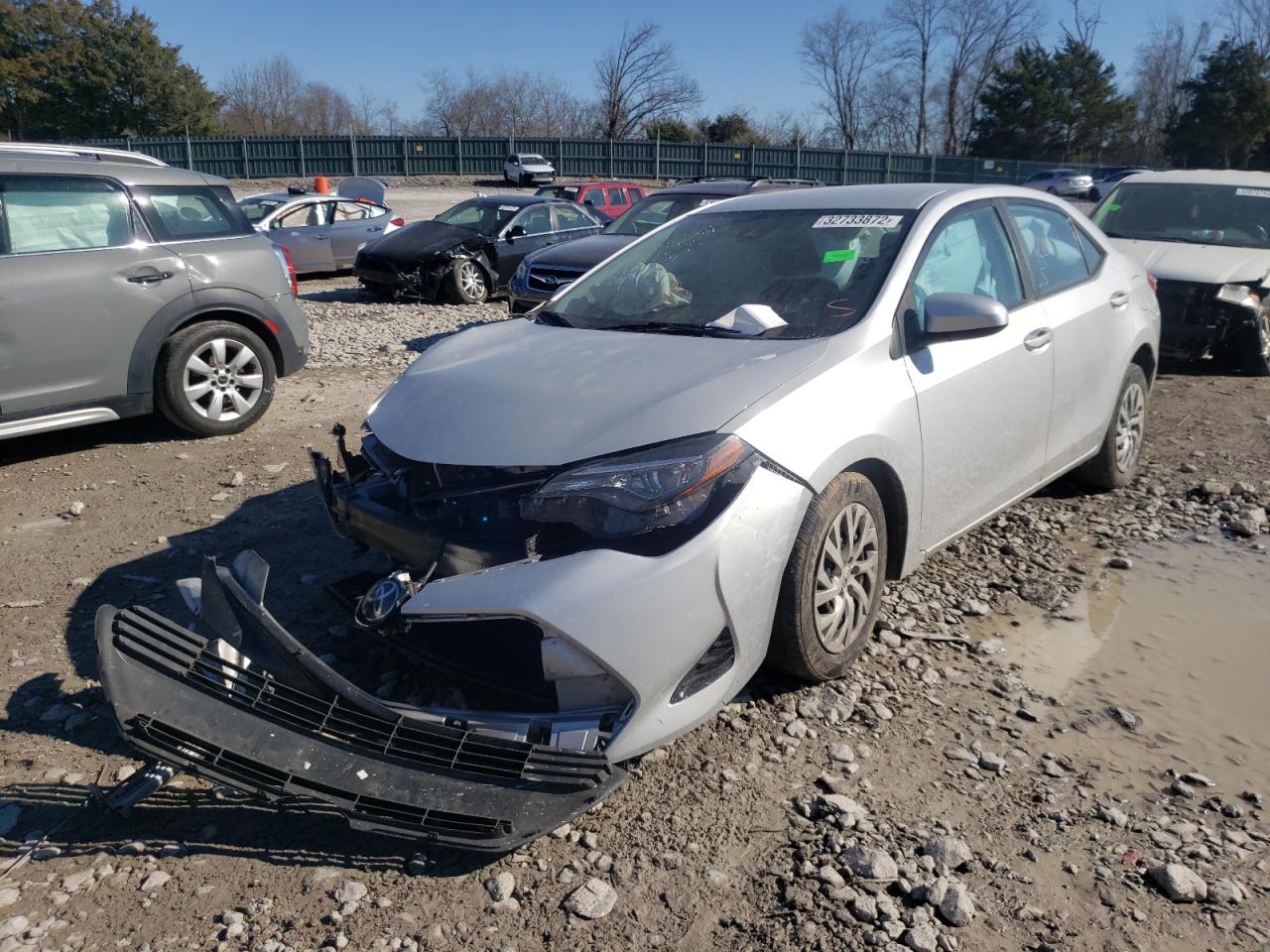 Photo 2 from auction – 2018 TOYOTA COROLLA L with VIN 2T1BURHE6JC123584