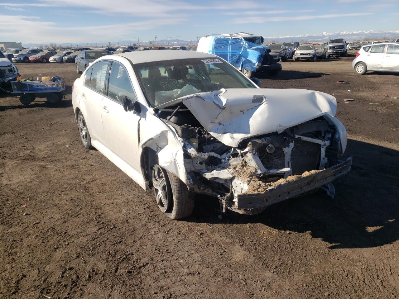 SUBARU LEGACY 2.5 2013 with VIN 4S3BMCA63D3043639 - Photo from auction