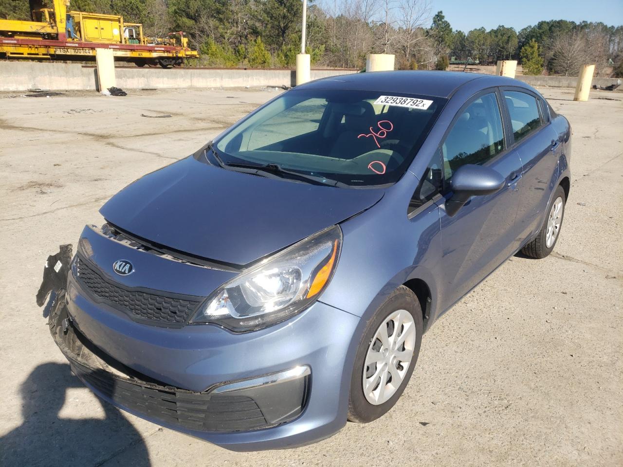 Photo 2 from auction – 2016 KIA RIO LX with VIN KNADM4A33G6686352