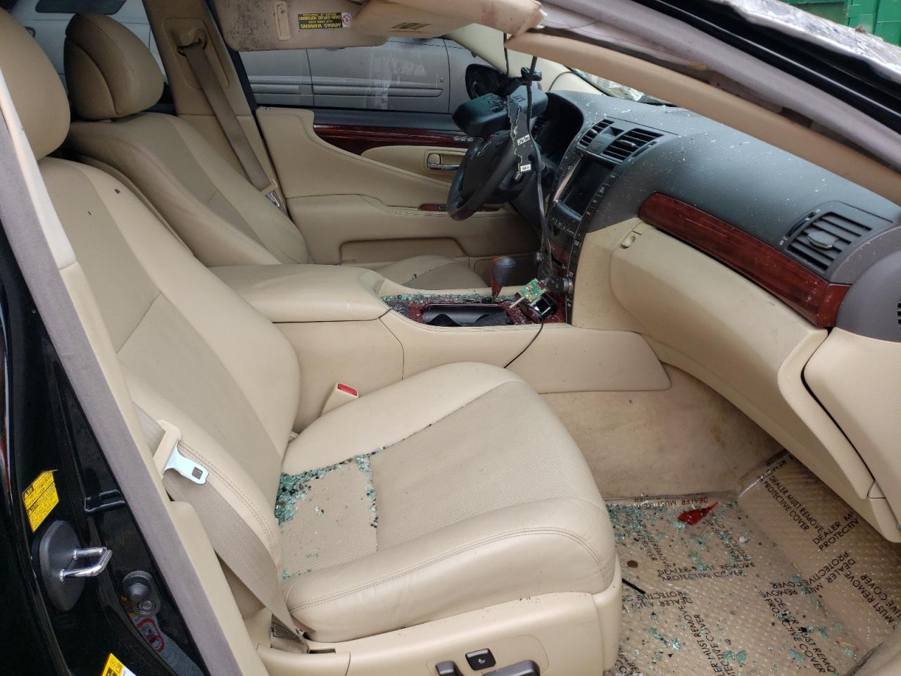 Photo 5 from auction – 2007 LEXUS LS 460 with VIN JTHBL46FX75039662