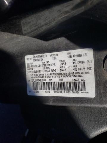 Photo 10 from auction – 2004 DODGE RAM 3500 S with VIN 3D7LU38C94G195086