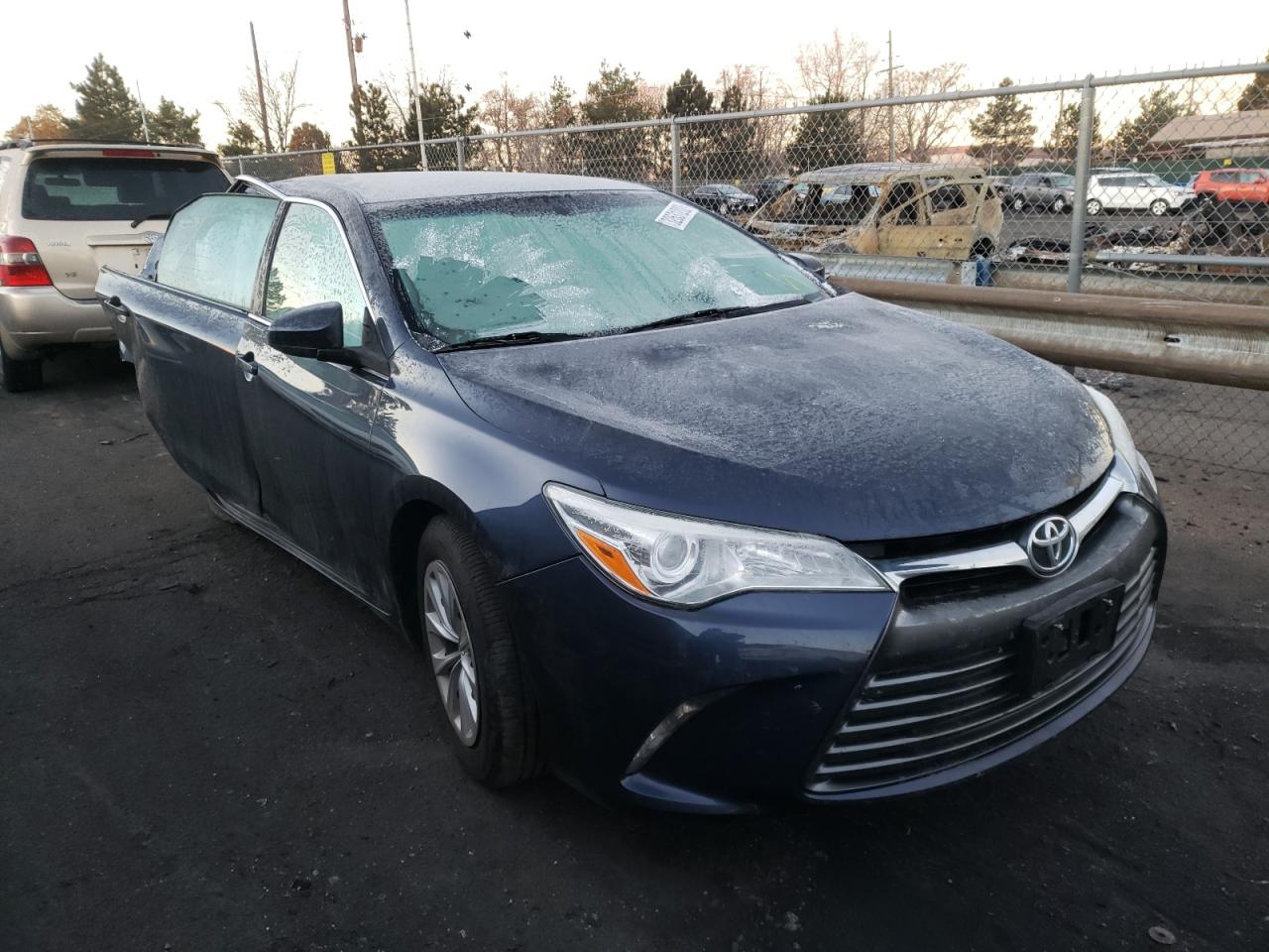 TOYOTA CAMRY LE 2016 with VIN 4T4BF1FK9GR575921 - Photo from auction