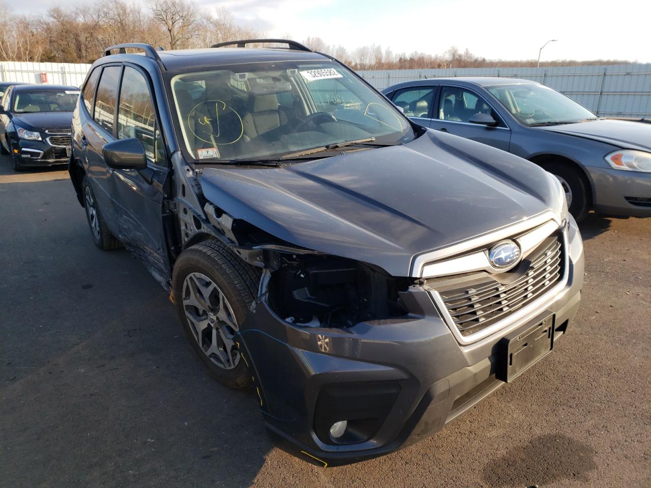 SUBARU FORESTER P 2021 with VIN JF2SKAJC9MH549223 - Photo from auction