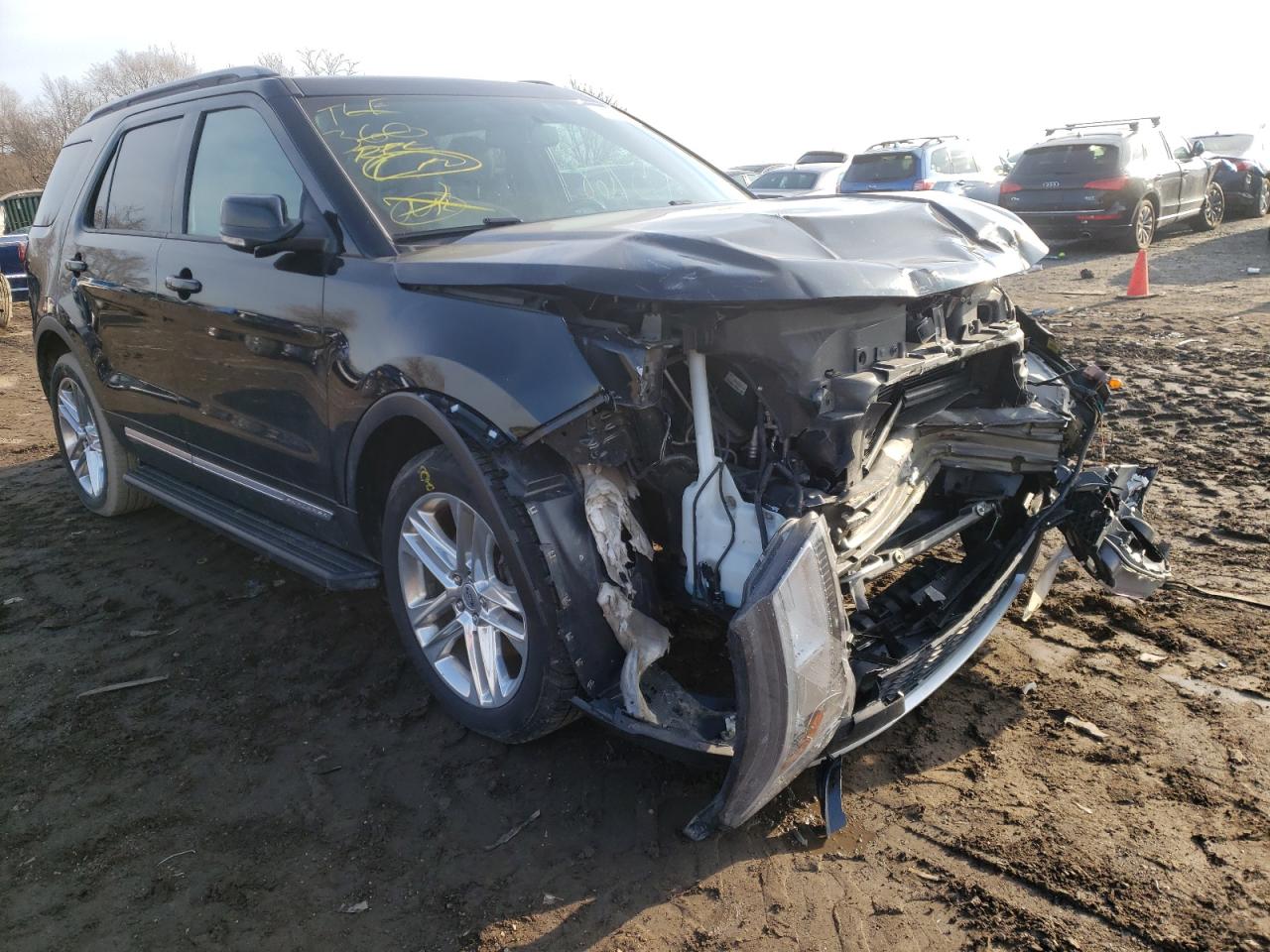 FORD EXPLORER X 2017 with VIN 1FM5K8D80HGD50029 - Photo from auction